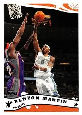 2005-06 Topps #16 - Kenyon Martin - Denver Nuggets