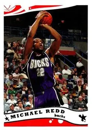 2005-06 Topps #22 - Michael Redd - Milwaukee Bucks