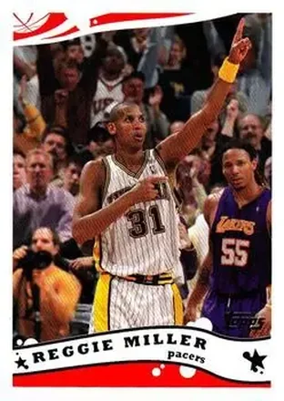 2005-06 Topps #41 - Reggie Miller - Indiana Pacers