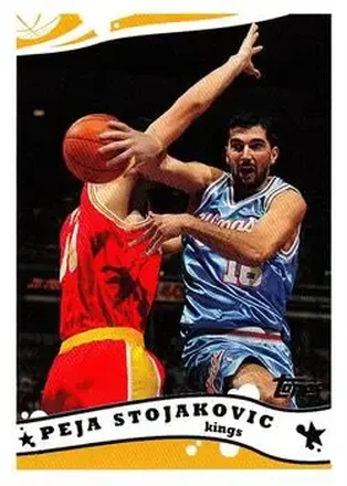 2005-06 Topps #43 - Peja Stojaković - Sacramento Kings