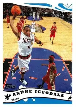 2005-06 Topps #46 - Andre Iguodala - Philadelphia 76ers