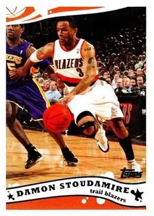 2005-06 Topps #49 - Damon Stoudamire - Portland Trail Blazers
