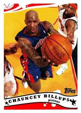 2005-06 Topps #57 - Chauncey Billups - Detroit Pistons