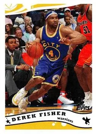 2005-06 Topps #59 - Derek Fisher - Golden State Warriors