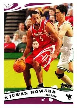 2005-06 Topps #62 - Juwan Howard - Houston Rockets