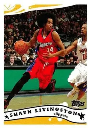 2005-06 Topps #65 - Shaun Livingston - Los Angeles Clippers