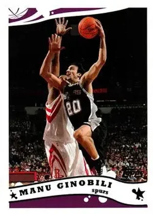 2005-06 Topps #71 - Manu Ginóbili - San Antonio Spurs