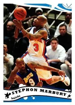 2005-06 Topps #80 - Stephon Marbury - New York Knicks