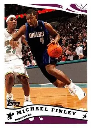 2005-06 Topps #87 - Michael Finley - Dallas Mavericks