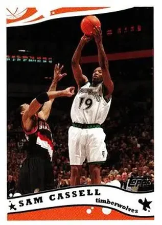 2005-06 Topps #95 - Sam Cassell - Minnesota Timberwolves