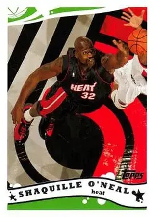 2005-06 Topps #100 - Shaquille O'Neal - Miami Heat