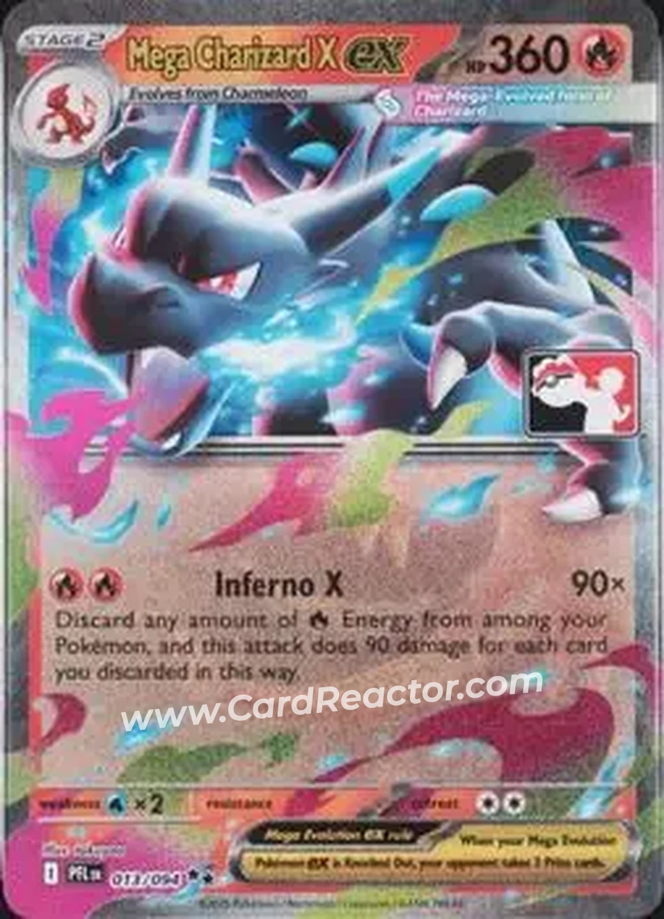 2026 Play! Pokemon Prize Pack Series Nine #013/094 - Charizard - Front