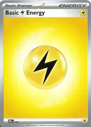 2026 Play! Pokemon Prize Pack Series Nine #MEE 004 - Basic Lightning Energy