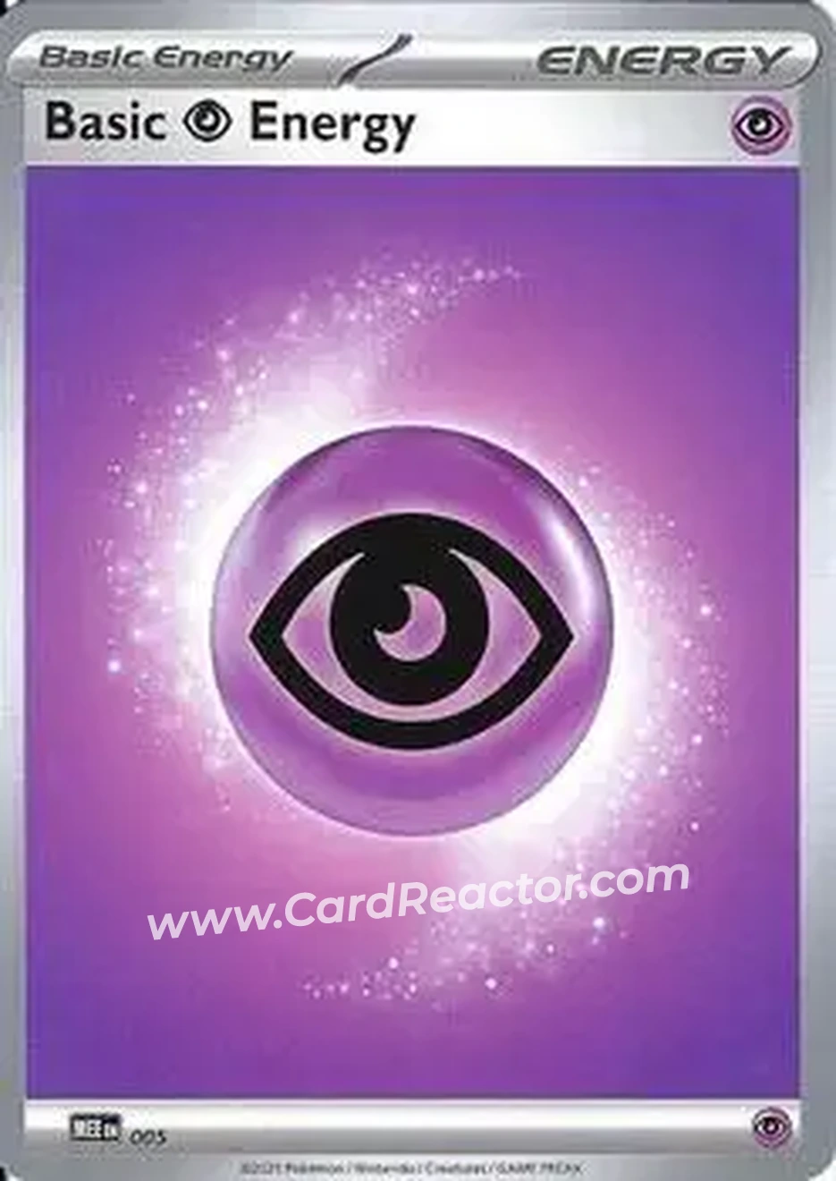 2026 Play! Pokemon Prize Pack Series Nine #MEE 005 - Psychic Energy - Front