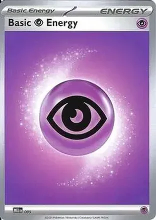 2026 Play! Pokemon Prize Pack Series Nine #MEE 005 - Psychic Energy