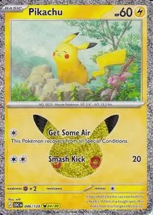 2026 Pokemon 30th Celebration #046/128 - Pikachu