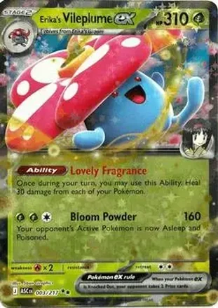 2026 Pokemon Mega Evolution Ascended Heroes #003/217 Vileplume