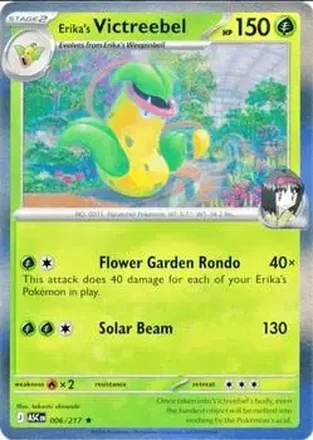 2026 Pokemon Mega Evolution Ascended Heroes #006/217 Erika's Victreebel
