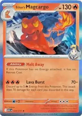 2026 Pokemon Mega Evolution Ascended Heroes #024/217 Ethan's Magcargo