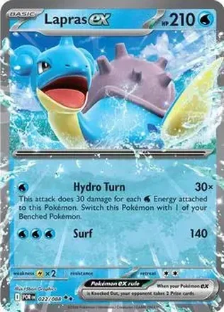 2026 Pokemon Mega Evolution Perfect Order #022/088 - Lapras