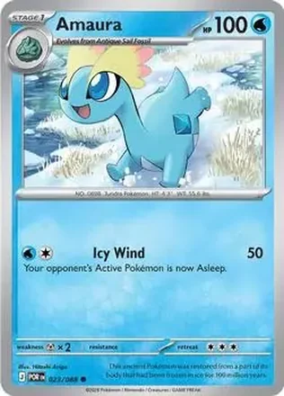 2026 Pokemon Mega Evolution Perfect Order #023/088 Amaura