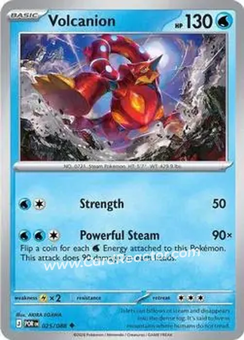 2026 Pokemon Mega Evolution Perfect Order #025/088 - Volcanion