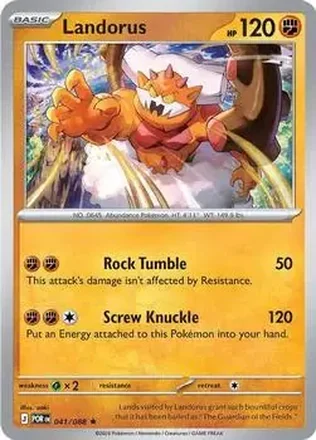 2026 Pokemon Mega Evolution Perfect Order #041/088 - Landorus
