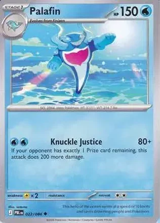 2026 Pokemon Mega Evolution Pitch Black #022/084 Palafin