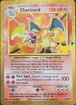 2026 Pokemon 30th Celebration - Classic Collection #4/102 - Charizard