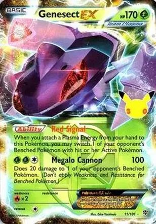 2026 Pokemon 30th Celebration - Classic Collection #11/101 - Genesect EX