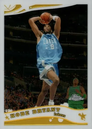 2005-06 Topps Chrome #40 - Kobe Bryant
