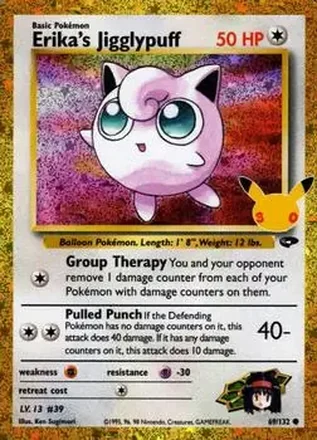 2026 Pokemon 30th Celebration - Classic Collection #69/132 - Erika's Jigglypuff