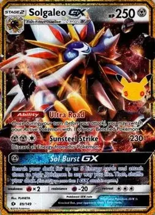 2026 Pokemon 30th Celebration #89/149 Classic Collection Solgaleo