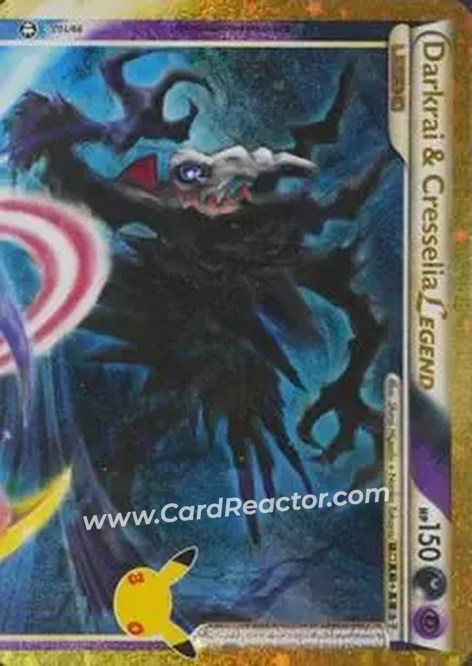 2026 Pokemon 30th Celebration - Classic Collection #99/102 - Darkrai & Cresselia LEGEND - Front