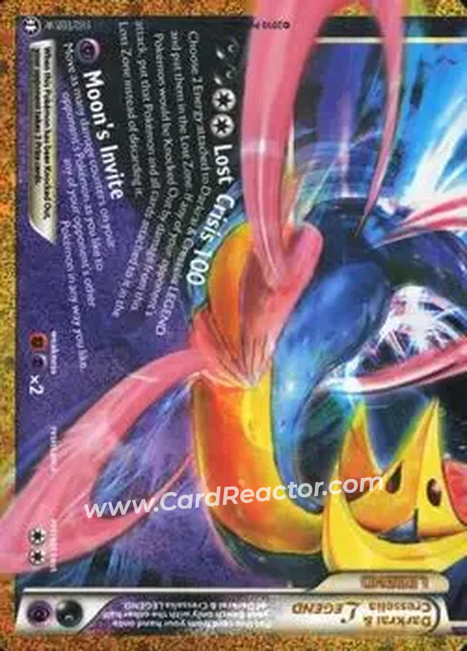 2026 Pokemon 30th Celebration - Classic Collection #100/102 - Darkrai & Cresselia LEGEND - Front
