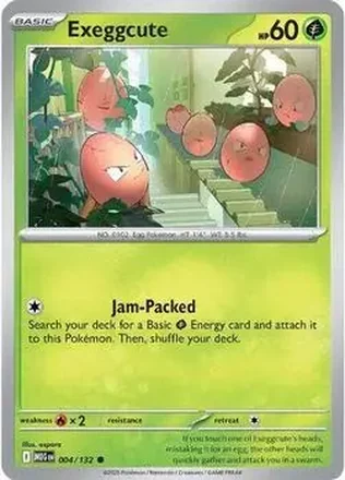 2025 Pokemon Mega Evolution #004/132 Exeggcute