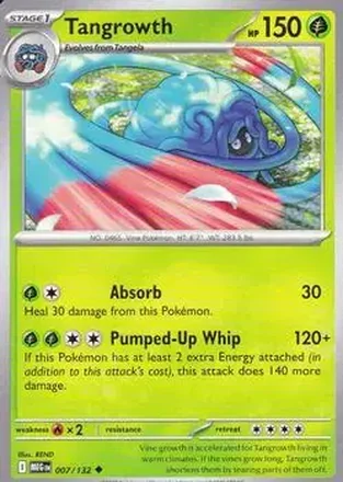 2025 Pokemon Mega Evolution #007/132 - Tangrowth