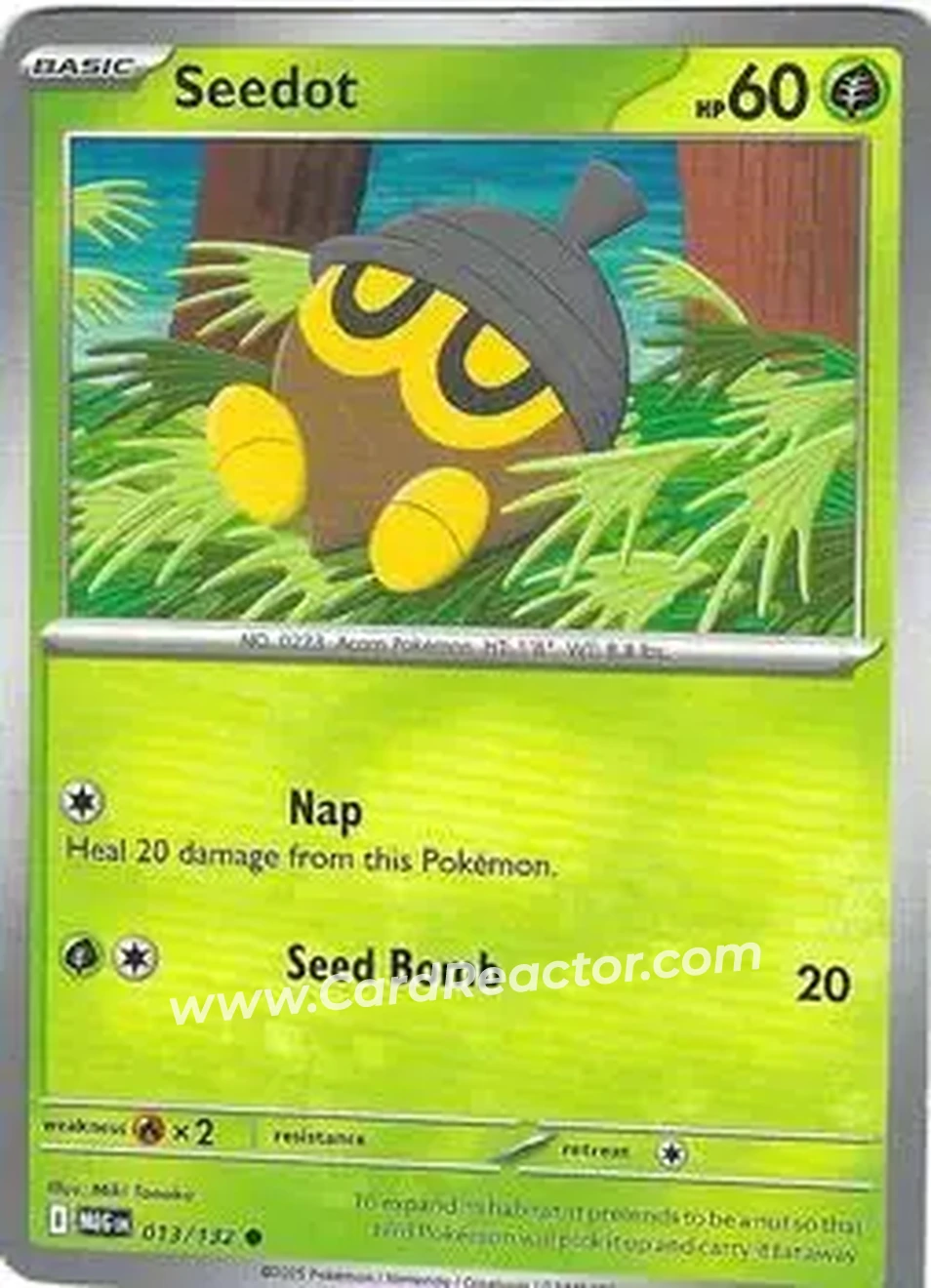 2025 Pokemon Mega Evolution #013/132 - Seedot