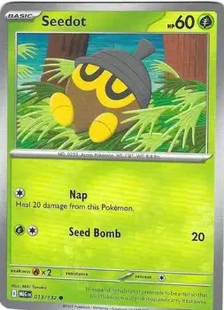 2025 Pokemon Mega Evolution #013/132 Seedot