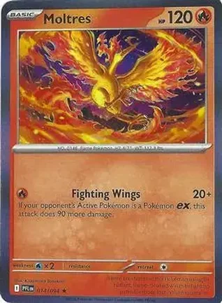 2025 Pokemon Mega Evolution Phantasmal Flames #014/094 - Moltres