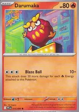 2025 Pokemon Mega Evolution Phantasmal Flames #015/094 Darumaka
