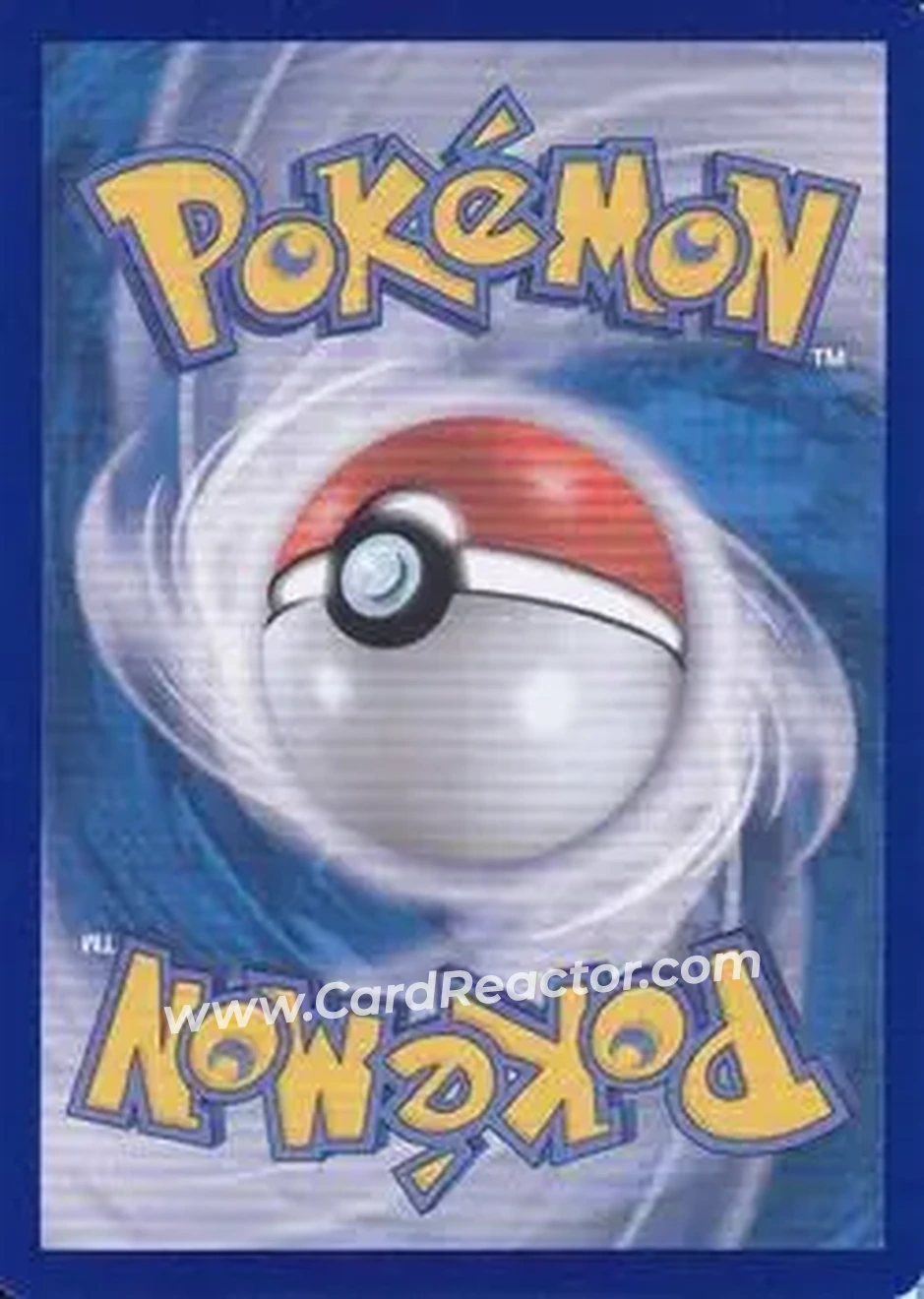 2025 Pokemon Mega Evolution Phantasmal Flames #021/094 - カスミのパウワウ - Back