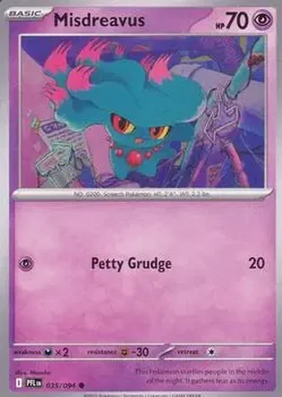 2025 Pokemon Mega Evolution Phantasmal Flames feature card
