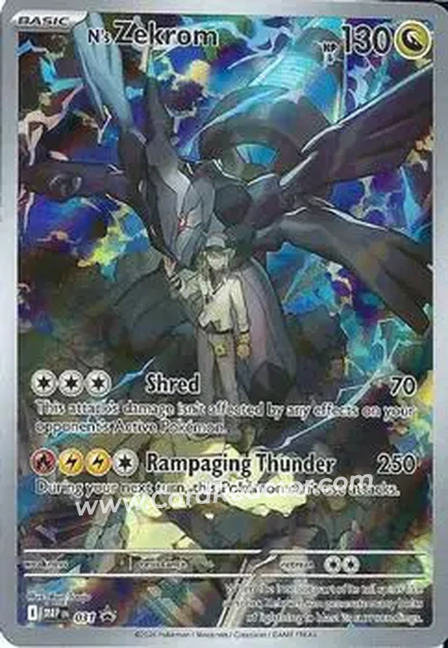 2025 Pokemon MEP Black Star Promos #031b - N's Zekrom - Front