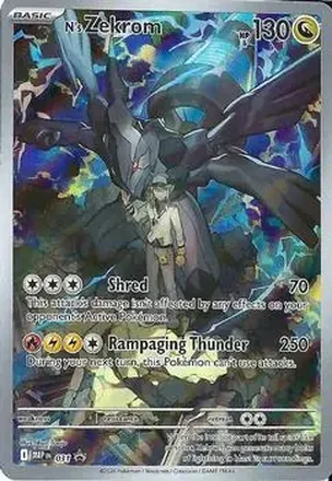 2025 Pokemon MEP Black Star Promos #031b - N's Zekrom