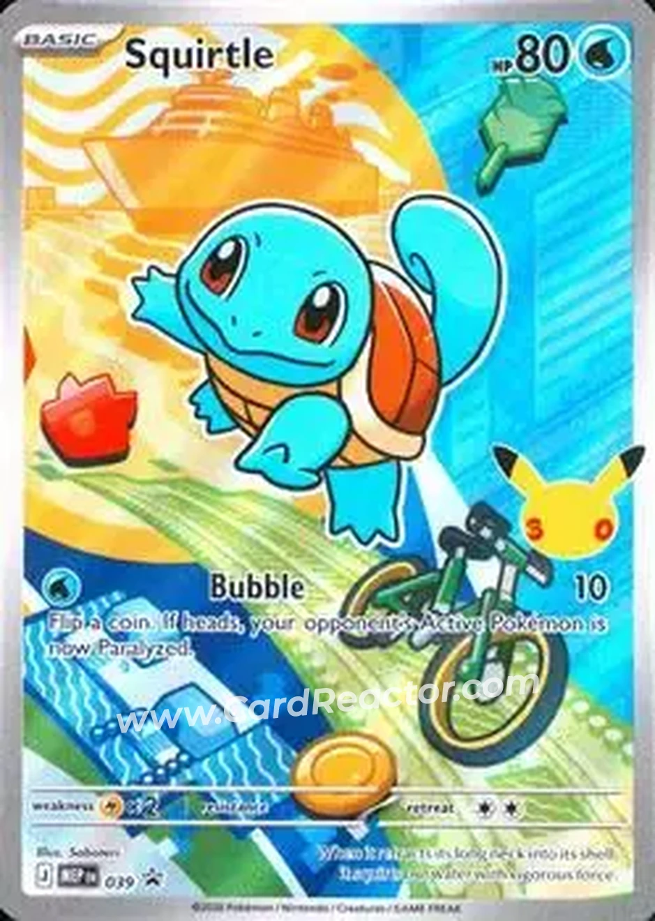 2025 Pokemon MEP Black Star Promos #039 - Squirtle - Front