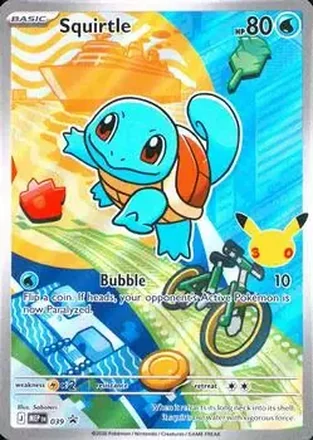 2025 Pokemon MEP Black Star Promos #039 - Squirtle
