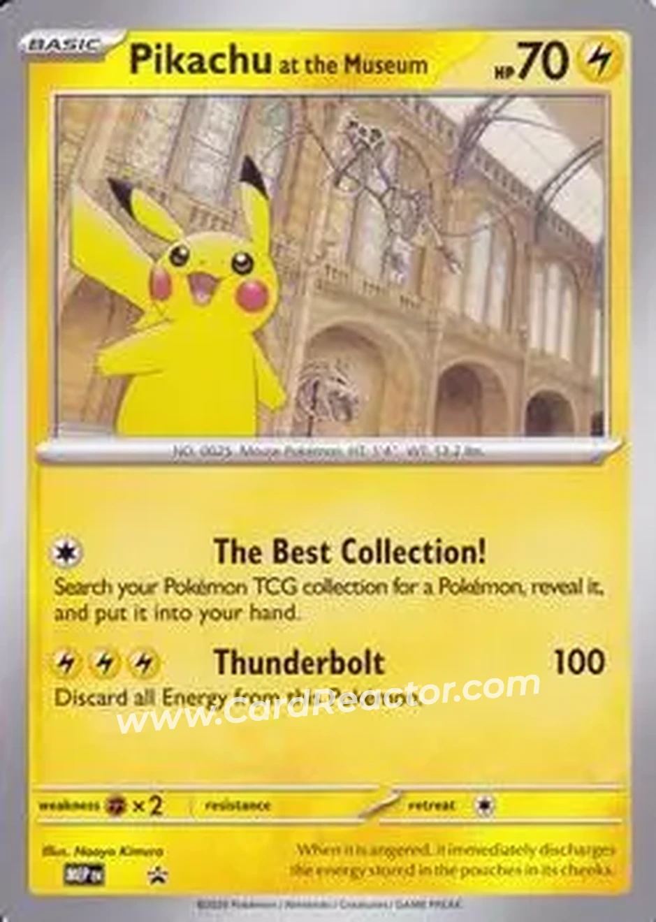 2025 Pokemon MEP Black Star Promos - Jumbo Promos #NNO - Pikachu - Front