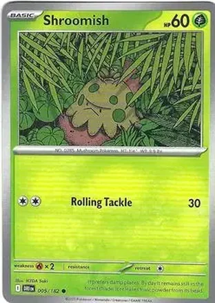 2025 Pokemon Scarlet & Violet Destined Rivals #005/182 キノココ