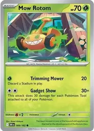 2025 Pokemon Scarlet & Violet Destined Rivals #009/182 Rotom